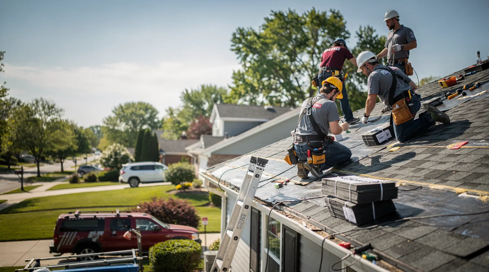 Roof Repair in Biggsville, IL around you